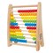 Hape: Rainbow Bead Abacus - Colorful Wooden Counting Toy, Freestanding 10 Row Abacus, Math & Logic Development Play, 10 x 4.7 x 12.6", Kids Ages 3+